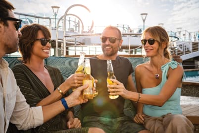 Add Drinks, Tips & WiFi Onboard From £50pp Per Night
